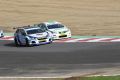 Turkington pushes Rob Austin to the edge on the opening lap (Photo by Marc Waller)