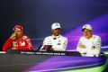 Lewis HAMILTON (Mercedes), Sebastian VETTEL (Ferrari), Valtteri BOTTAS (Mercedes) (Photo by FIA)