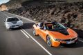 BMW new i8 petrol-electric hybrid Coupe and Roadster convertible