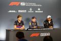 Max VERSTAPPEN (Red Bull Racing), Pierre GASLY (Toro Rosso), and Lewis HAMILTON (Mercedes) (Photo by FIA)