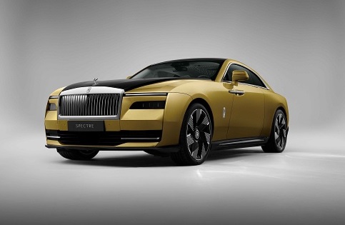 Spectre unveiled - The first fully electric Rolls-Royce
