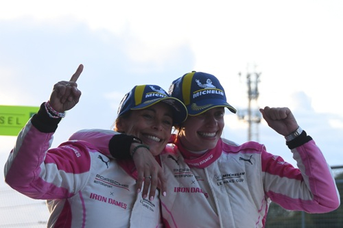 Vanina Ickx and Marta Garcia Lopez winners (Photo by Melissa Warren) Vanina Ickx and Marta Garcia Lopez winners (Photo by Melissa Warren)