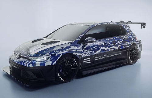 VW Golf R 24H show car