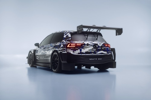 VW Golf R 24H show car