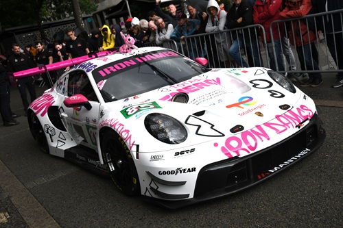 Iron Dames Le Mans car 2025 (Photo by Melissa Warren)