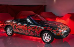 Mazda MX-5 poppy art car